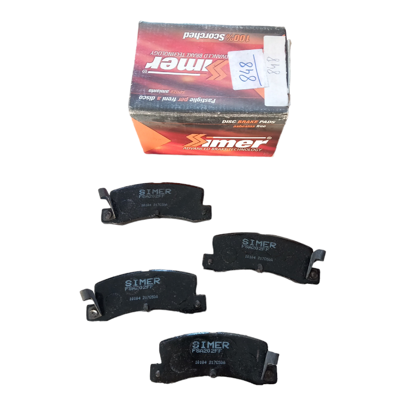 Pastiglie Freno Compatibili Per BMW | GEO | Lexus | Toyota art.891X BIBA-RICAMBI
