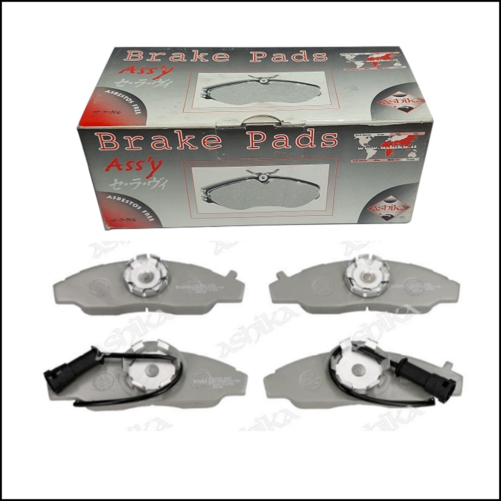 Pastiglie Freno Anteriori Alfa Romeo | Daewoo | Ssangyong | Marca: Ashika 50-05-997 BIBA-RICAMBI