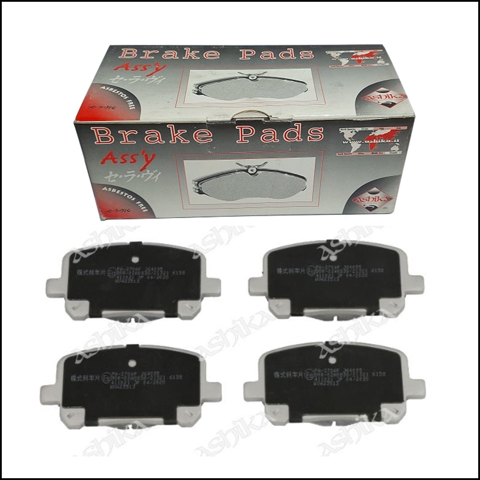 Pastiglie Freno Anteriori Toyota Previa | Marca: Ashika 50-02-270 BIBA-RICAMBI
