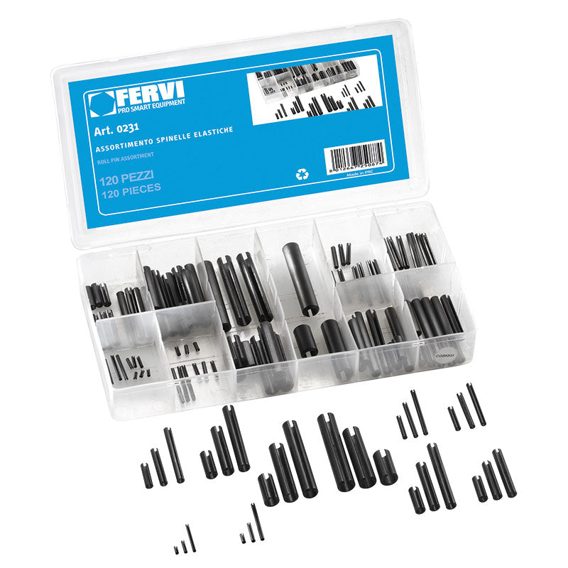 Assortimento Spine Elastiche Marca Fervi Art.0231 BIBA-RICAMBI