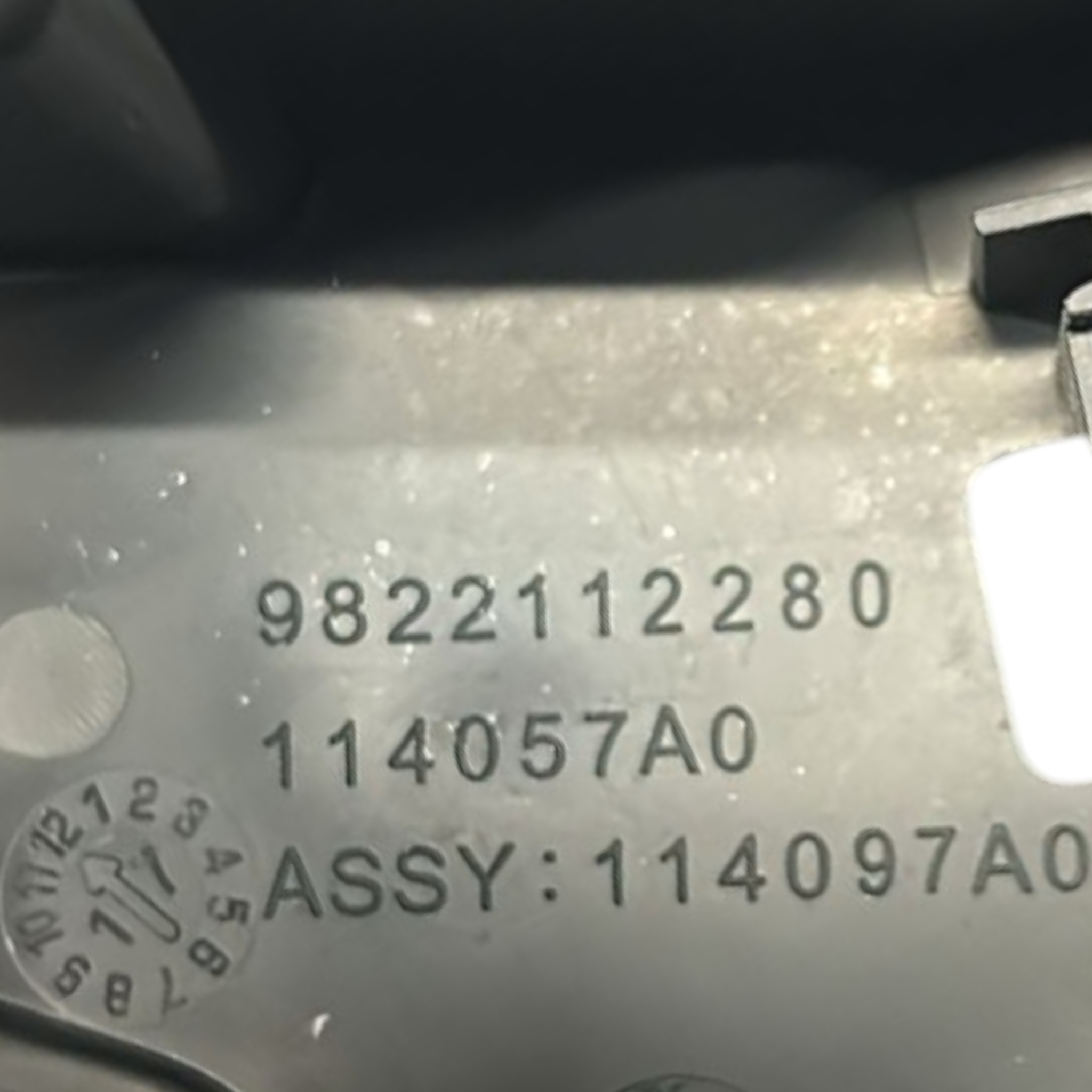 Pulsante / Interruttore Start & Stop Citroen DS7 cod.9822112280 (2017 > )