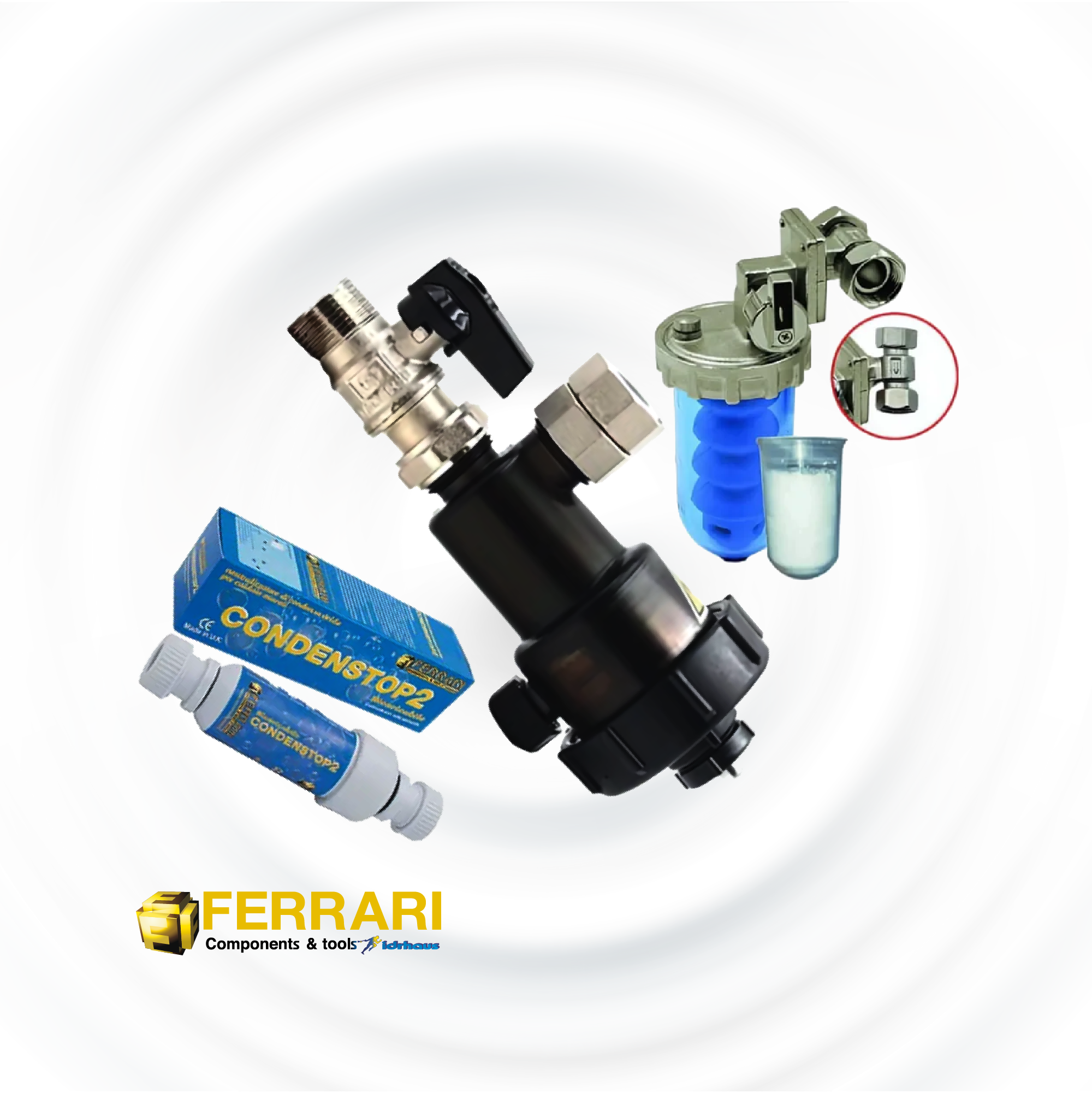 KIT SALVA CALDAIA FERRARI MEDIUM CLEAN