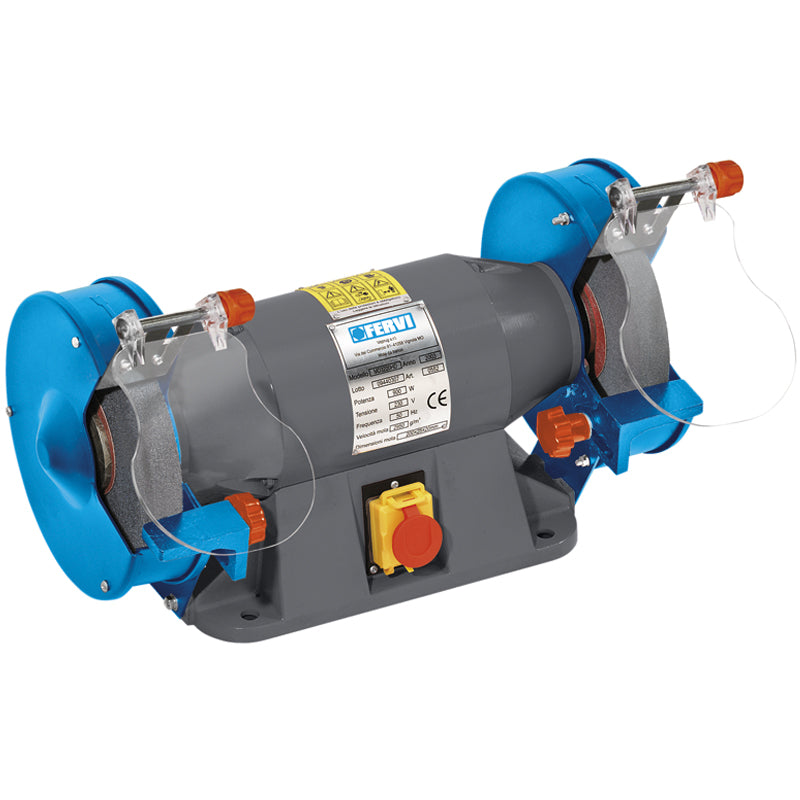 Smerigliatrice Da Banco Professionale Motore 400 V Art.0552/400V BIBA-RICAMBI