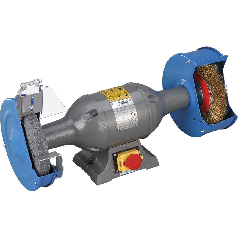 Smerigliatrice Combinata Professionale Con Alberi Lunghi Art.0556 BIBA-RICAMBI