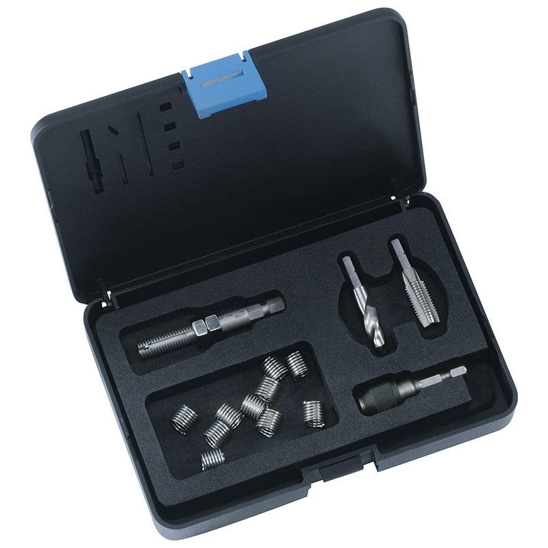 KIT PER RIPRISTINO FILETTI RIPORTATI SENZA CODOLO M8 X 1.25 BIBA-RICAMBI