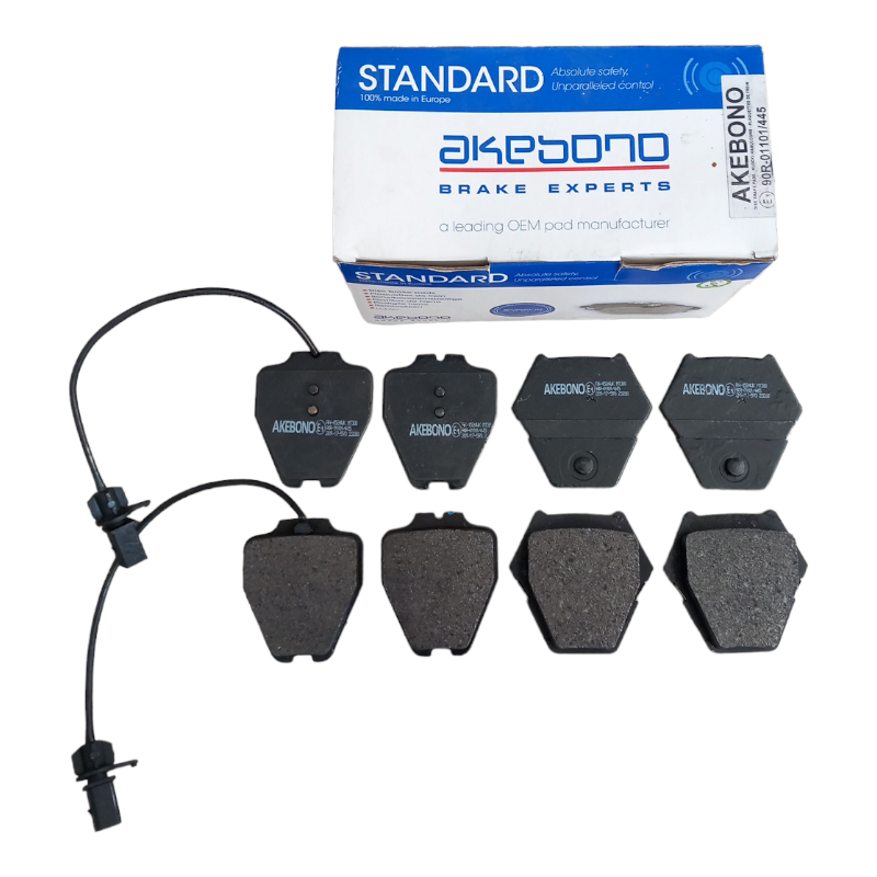 Kit 8 Pastiglie Freno Compatibili Per Audi A8 art.915X BIBA-RICAMBI