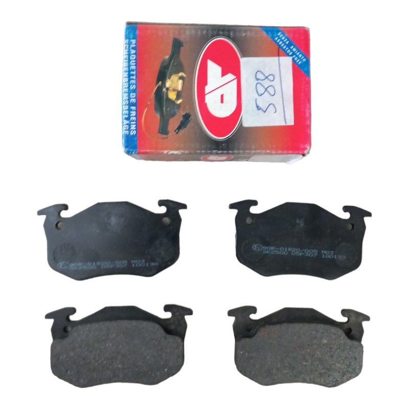 Pastiglie Freno Compatibili Per Geo | Honda | Subaru | Suzuki | Tata art.508X BIBA-RICAMBI
