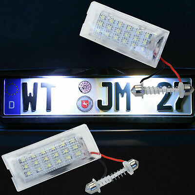 LAMPADINE LUCI TARGA A LED CANBUS PER BMW X3 | BMW X5 BIBA-RICAMBI