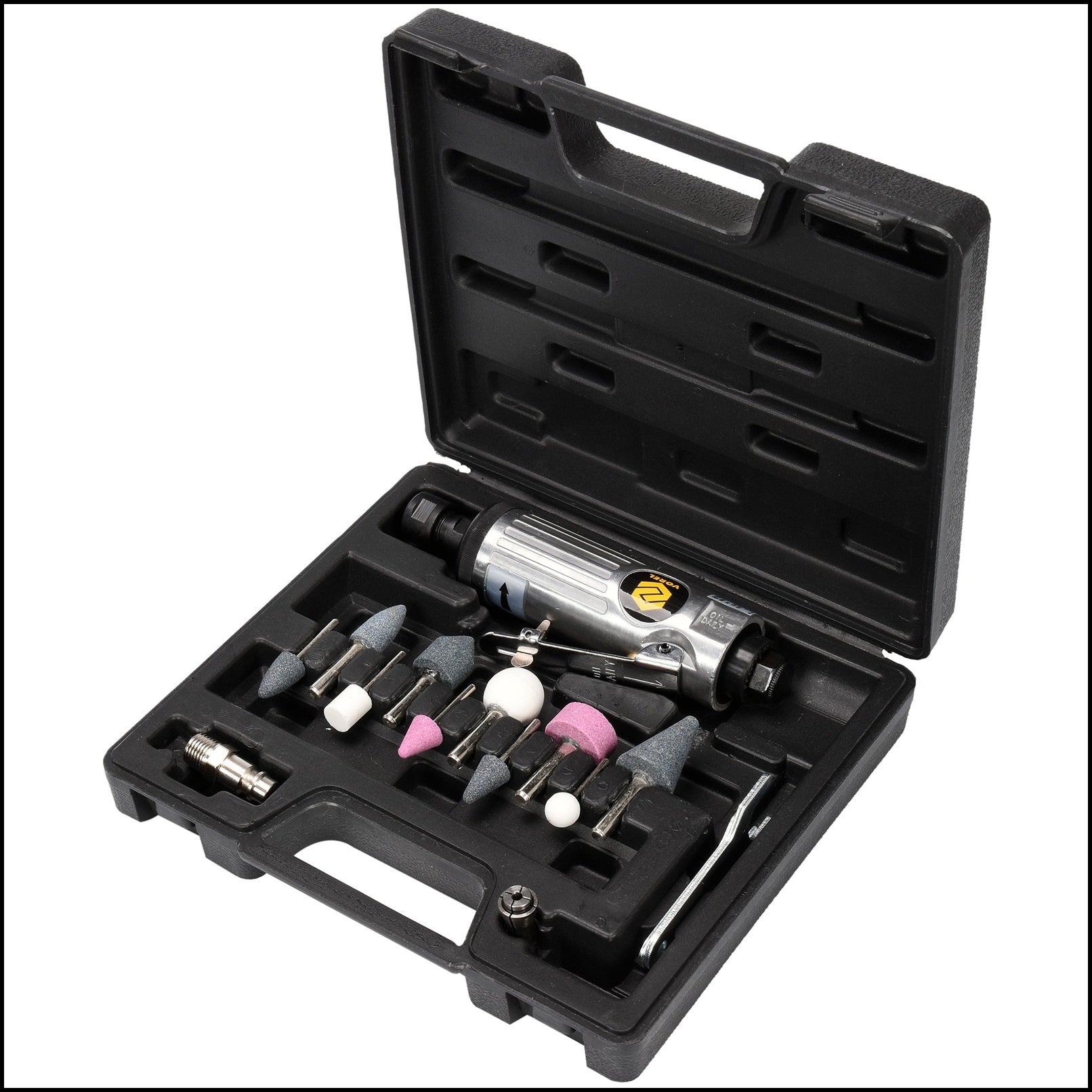 KIT 15 PEZZI SMERIGLIATRICE PNEUMATICA DIRITTA DA 6mm BIBA-RICAMBI