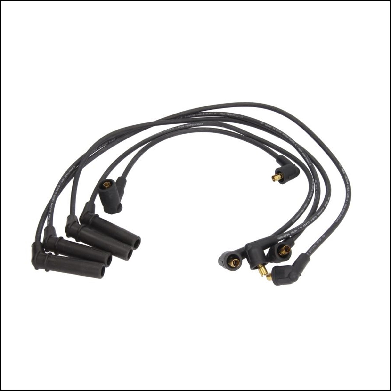 Kit 5 Cavi Candele Accensione Per Mitsubishi Galant dal 1984-1992 BIBA-RICAMBI