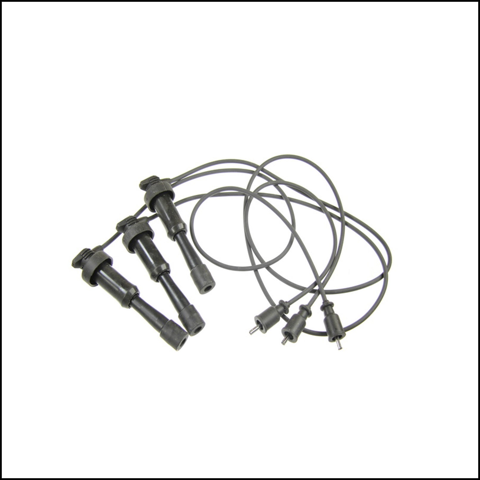 Kit 3 Cavi Candele Accensione Per Mitsubishi Pajero dal 1994-2000 BIBA-RICAMBI