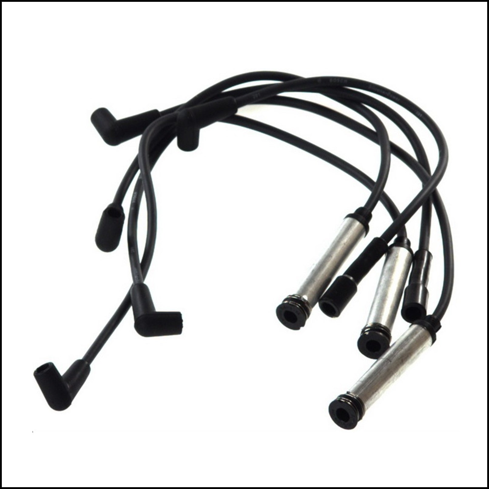 Kit 5 Cavi Candele Accensione Per Opel Manta B dal 1981-1986 BIBA-RICAMBI