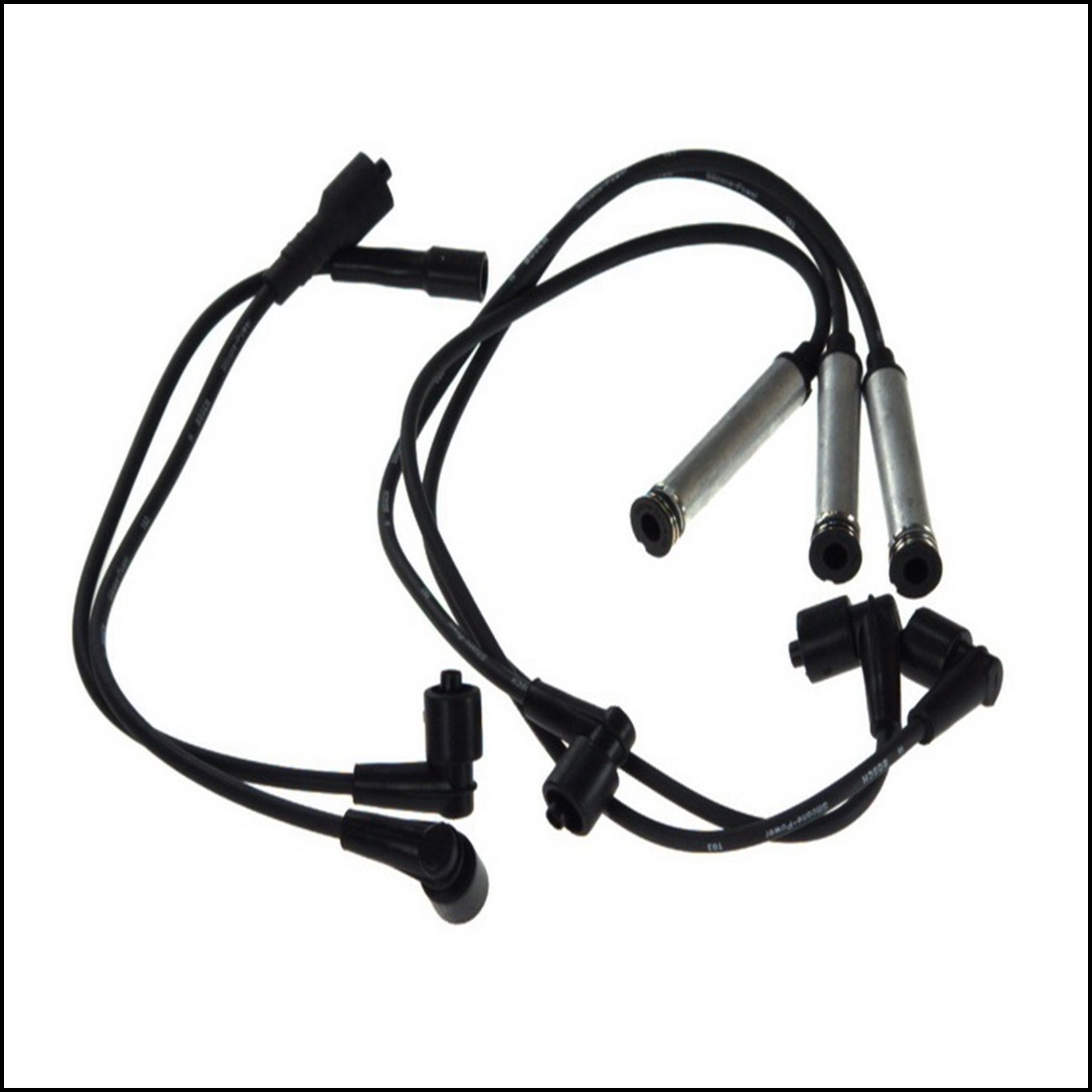 Kit 5 Cavi Candele Accensione Per Opel Astra F dal 1991-1992 BIBA-RICAMBI