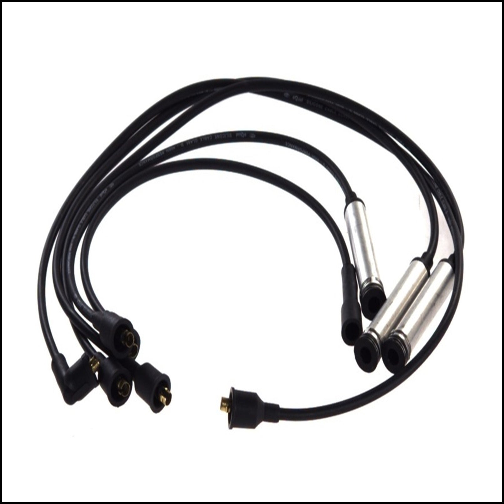 Kit 5 Cavi Candele Accensione Per Opel Ascona C dal 1982-1986 BIBA-RICAMBI