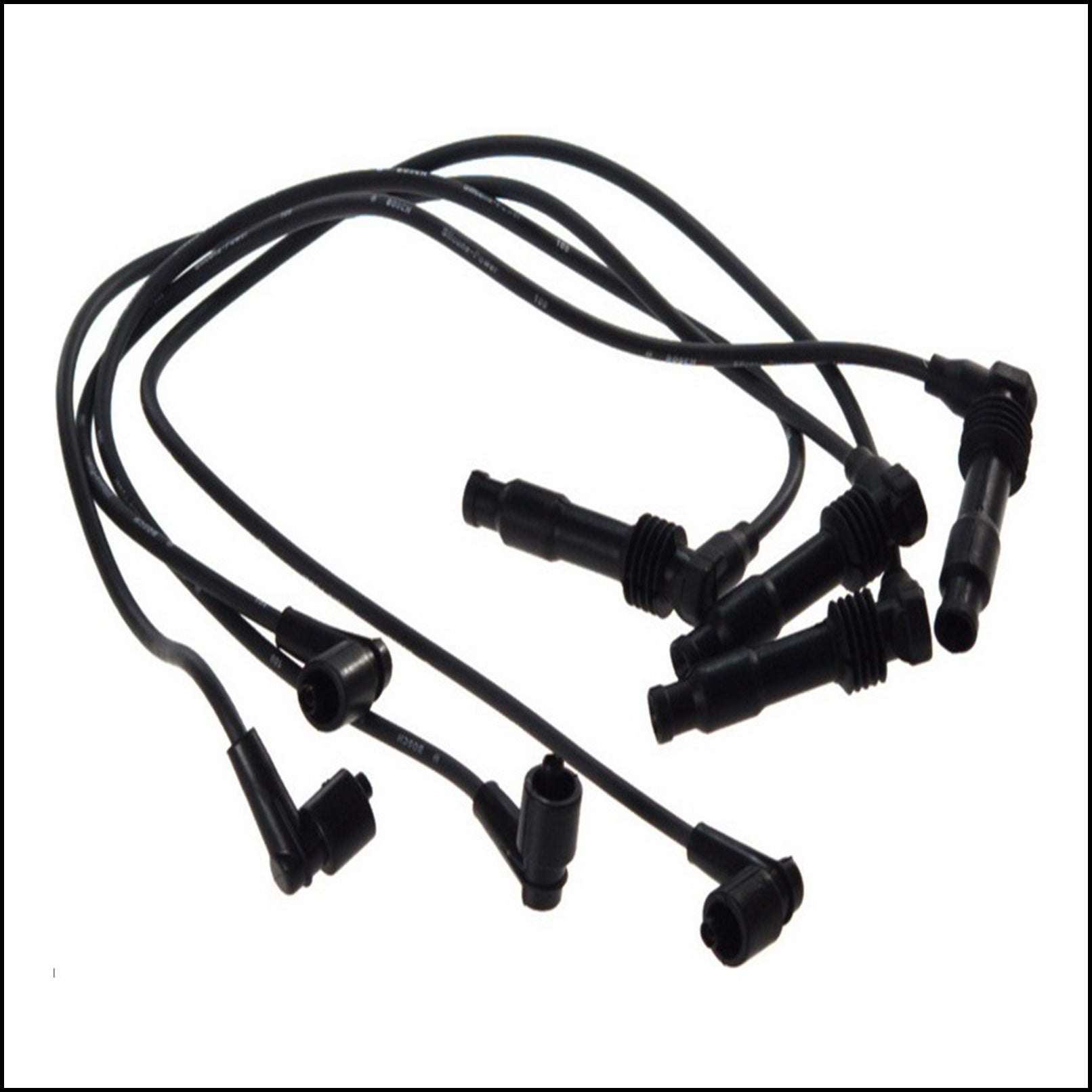 Kit 4 Cavi Candele Accensione Per Opel Frontera A dal 1995-1998 BIBA-RICAMBI