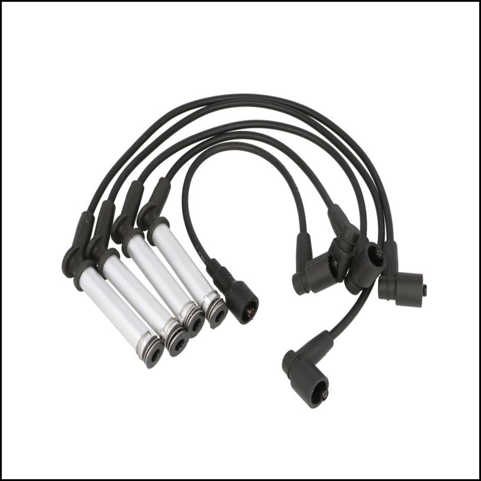 Kit 5 Cavi Candele Accensione Per Opel Corsa B dal 1994-2000 BIBA-RICAMBI
