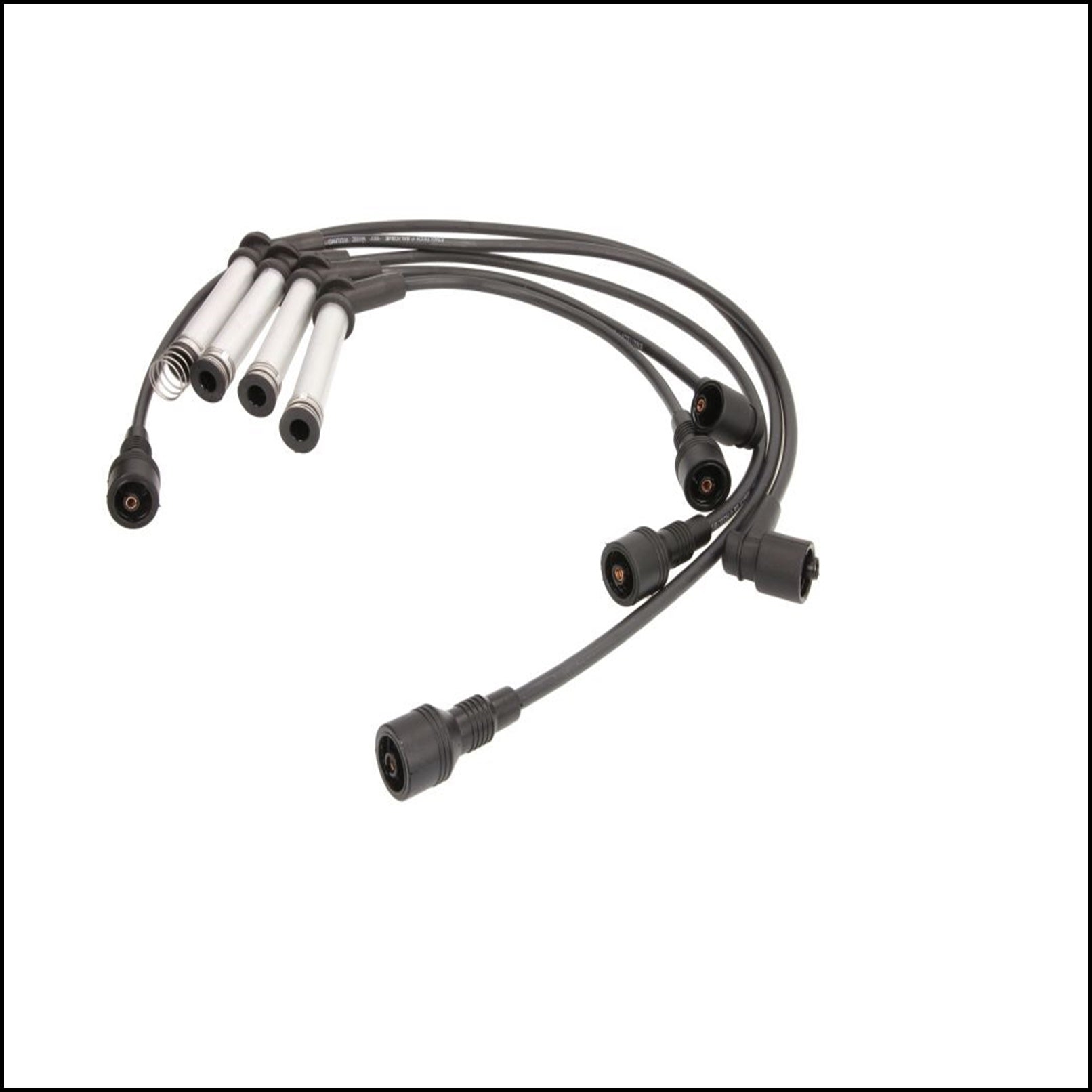 Kit 5 Cavi Candele Accensione Per Opel Frontera A dal 1992-1998 BIBA-RICAMBI