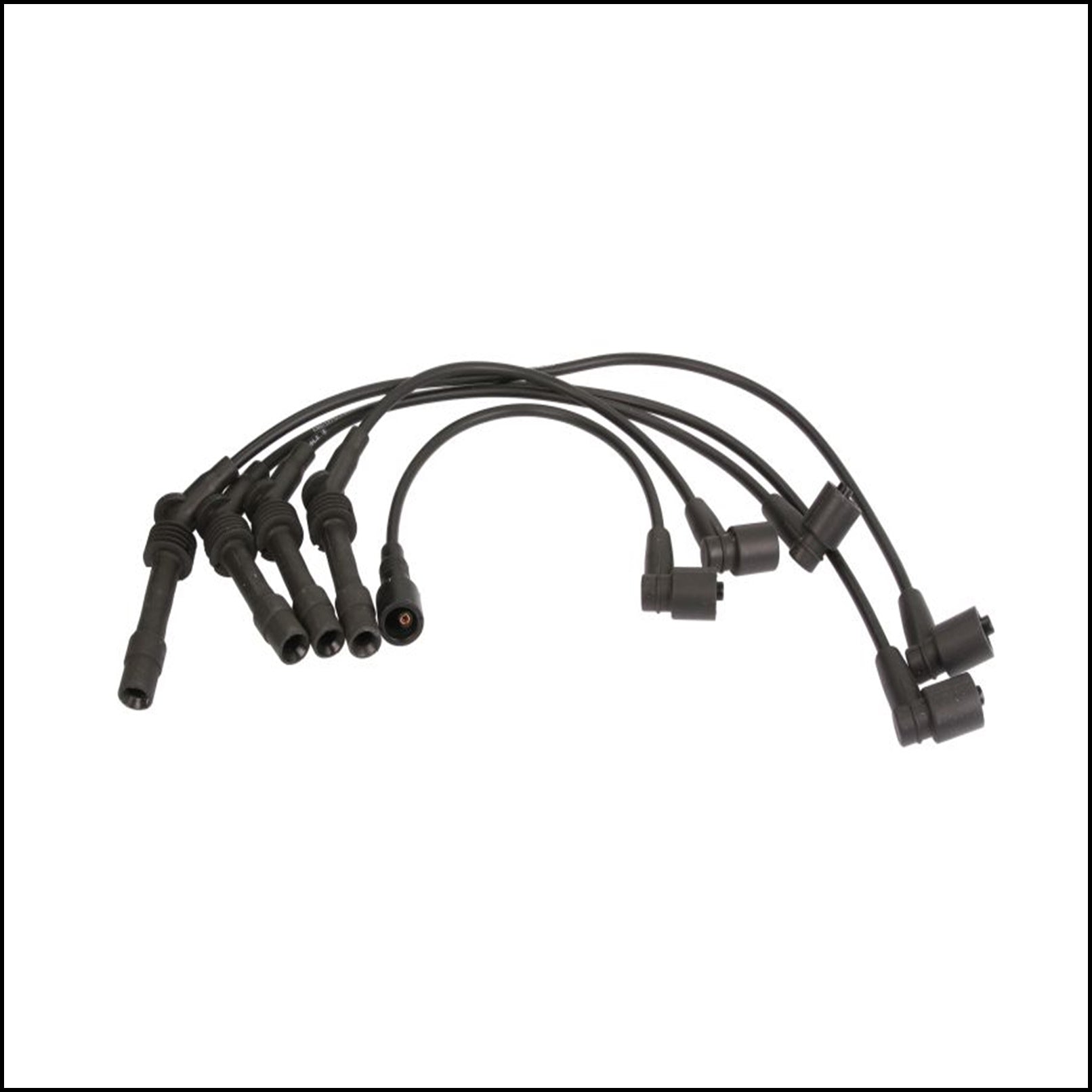 Kit 5 Cavi Candele Accensione Per Opel Astra F dal 1991-1999 BIBA-RICAMBI