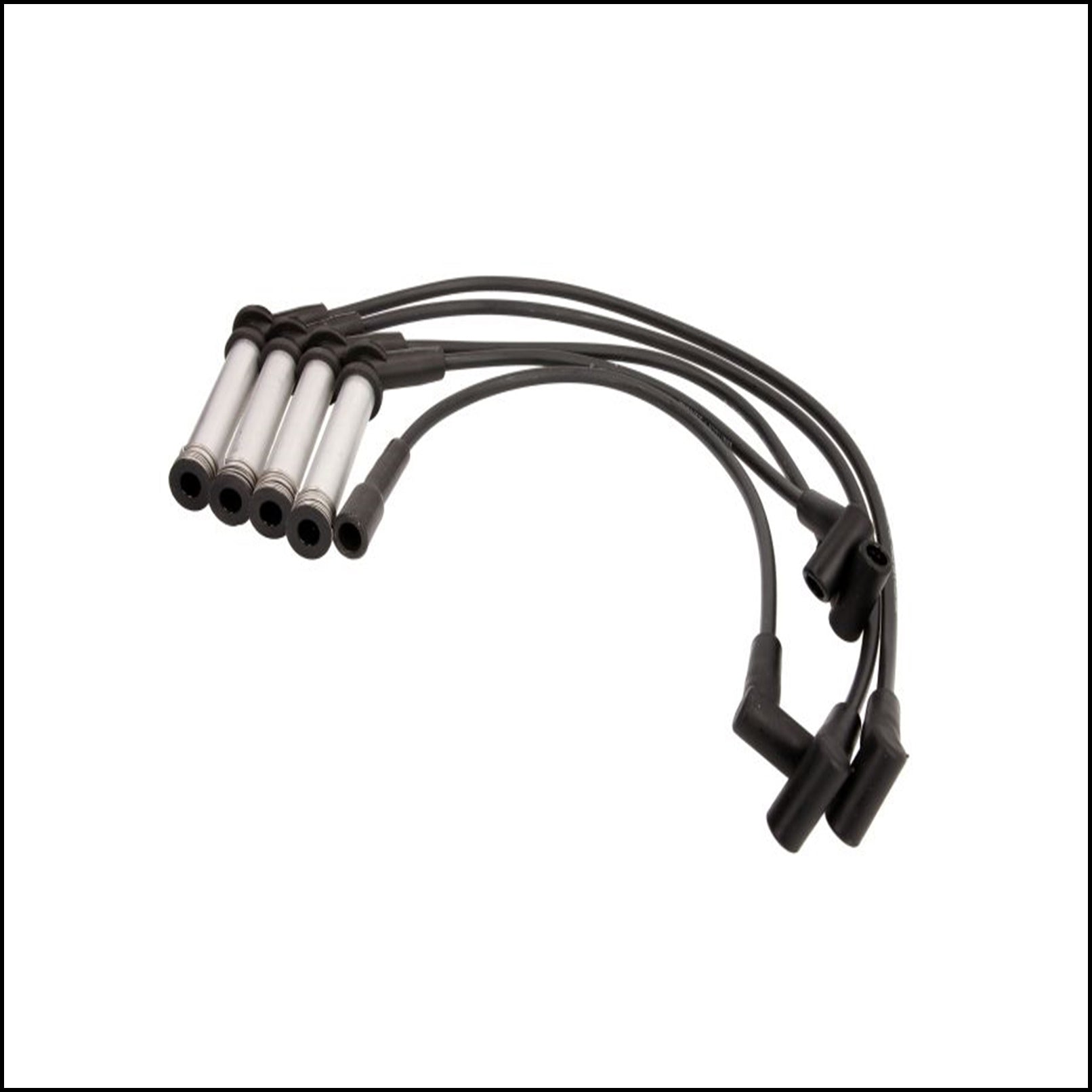 Kit 5 Cavi Candele Accensione Per Opel Combo dal 1991-1995 BIBA-RICAMBI