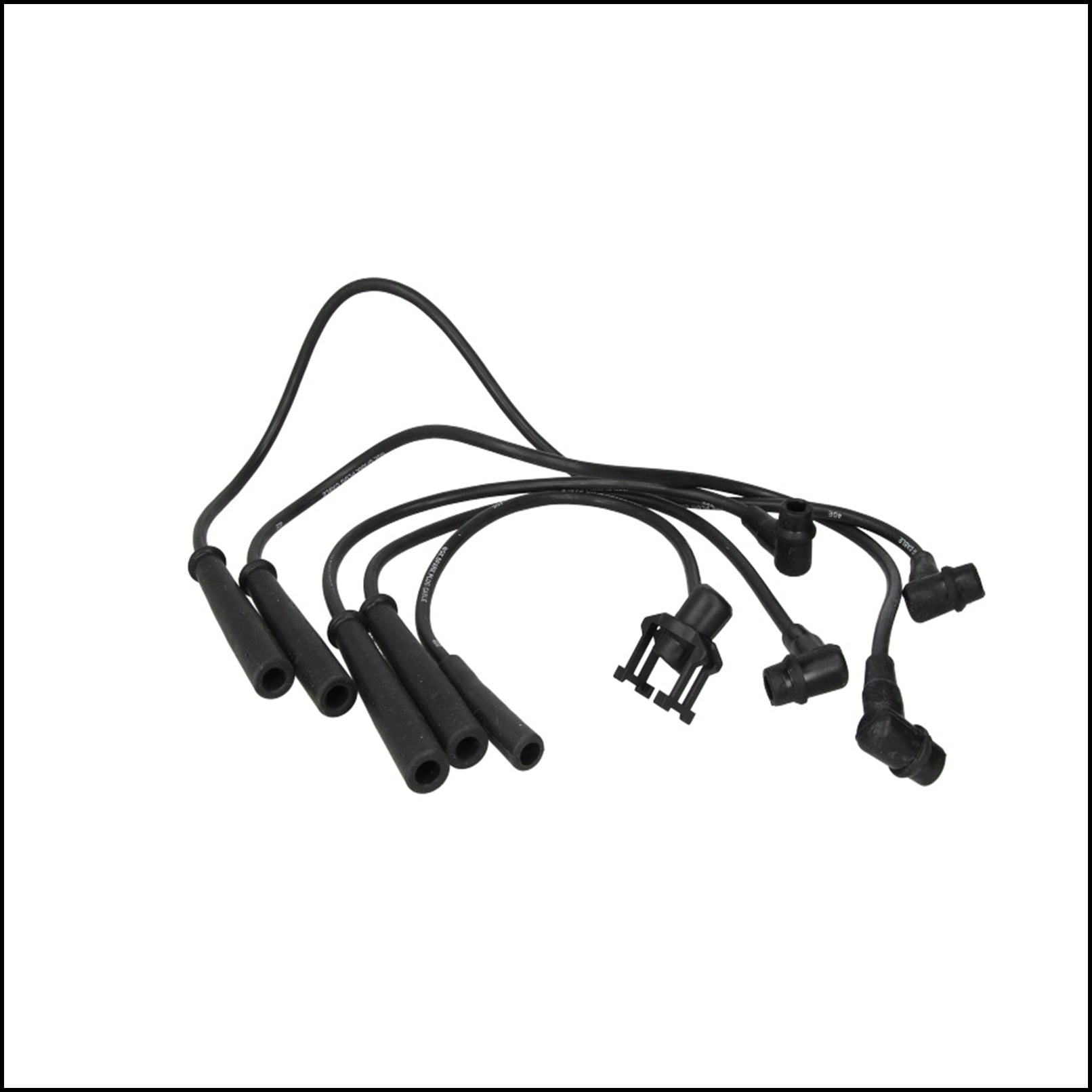 Kit 5 Cavi Candele Accensione Per Renault Rapid dal 1991-1998 BIBA-RICAMBI