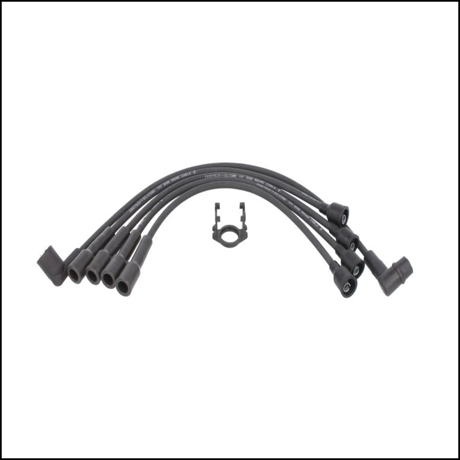 Kit 5 Cavi Candele Accensione Per Renault Twingo dal 1993-1996 BIBA-RICAMBI