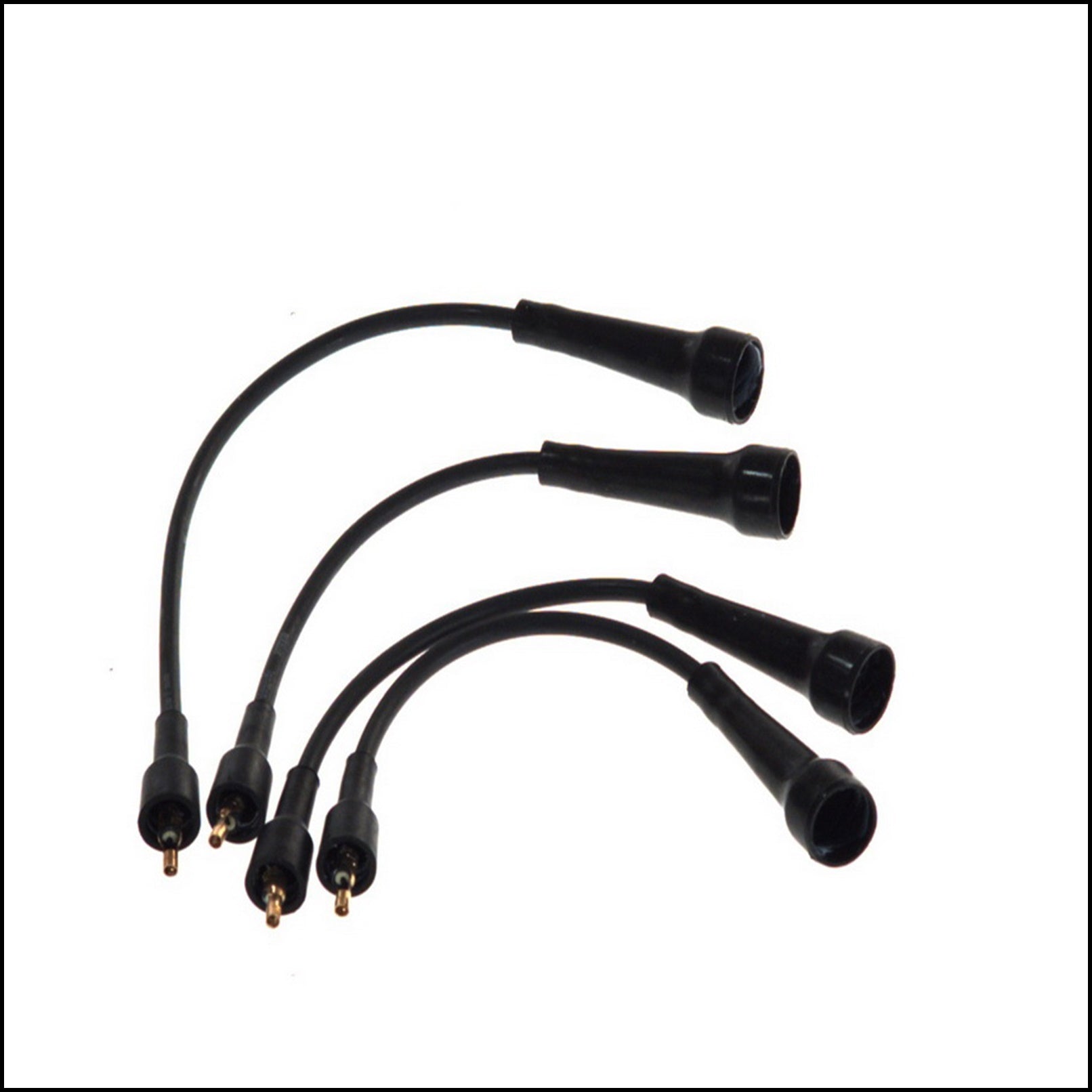 Kit 4 Cavi Candele Accensione Per Renault Scenic dal 1997> BIBA-RICAMBI
