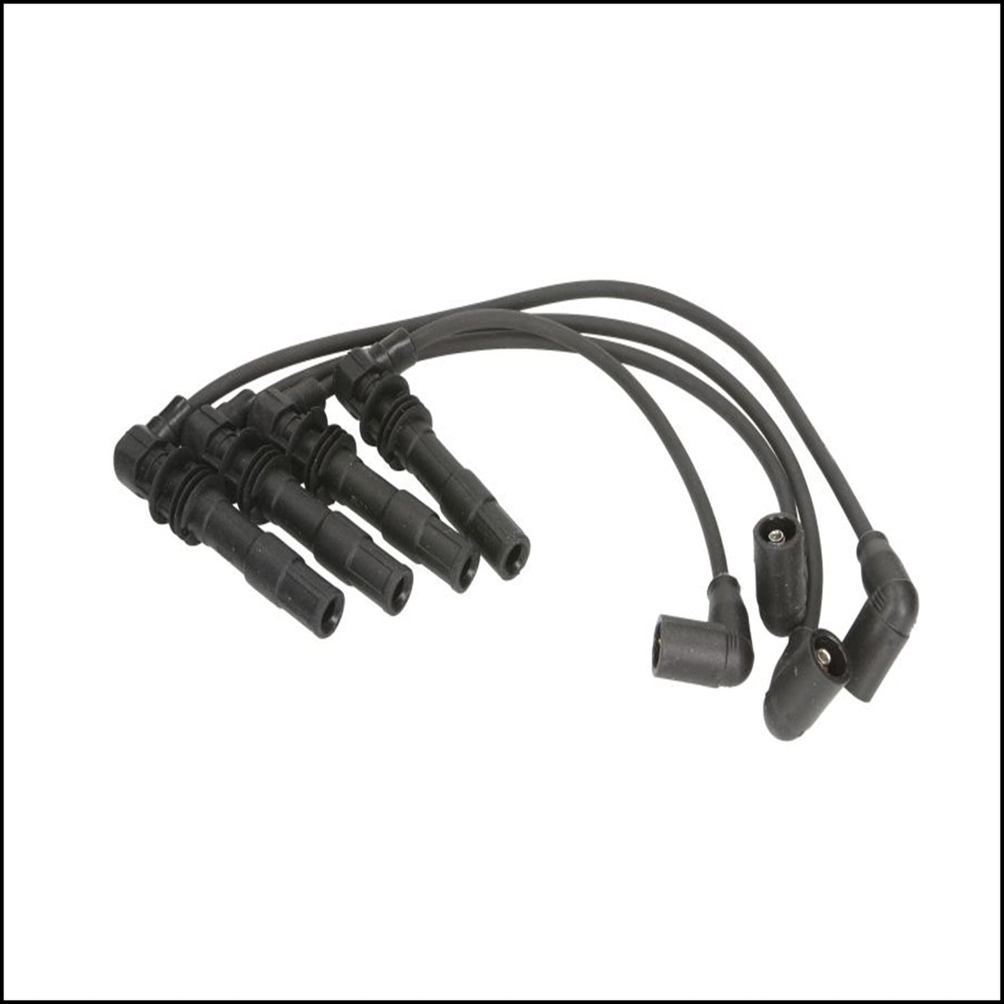 Kit 4 Cavi Candele Accensione Per Seat Toledo II dal 1999-2006 BIBA-RICAMBI