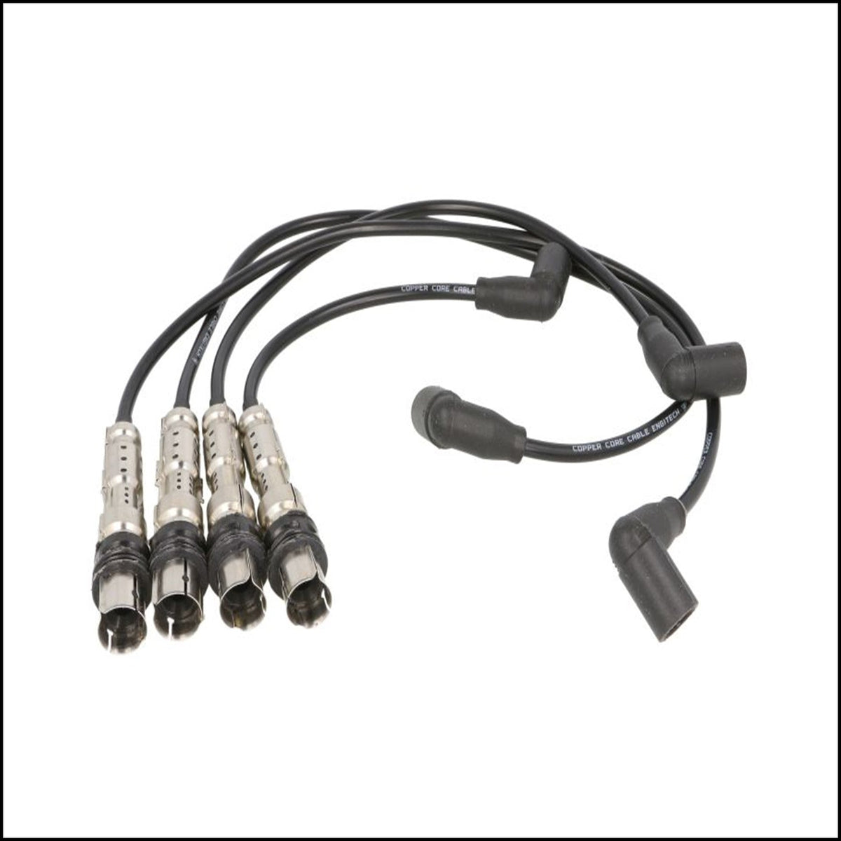 Kit 4 Cavi Candele Accensione Per Audi A4 dal 1995-2001 BIBA-RICAMBI