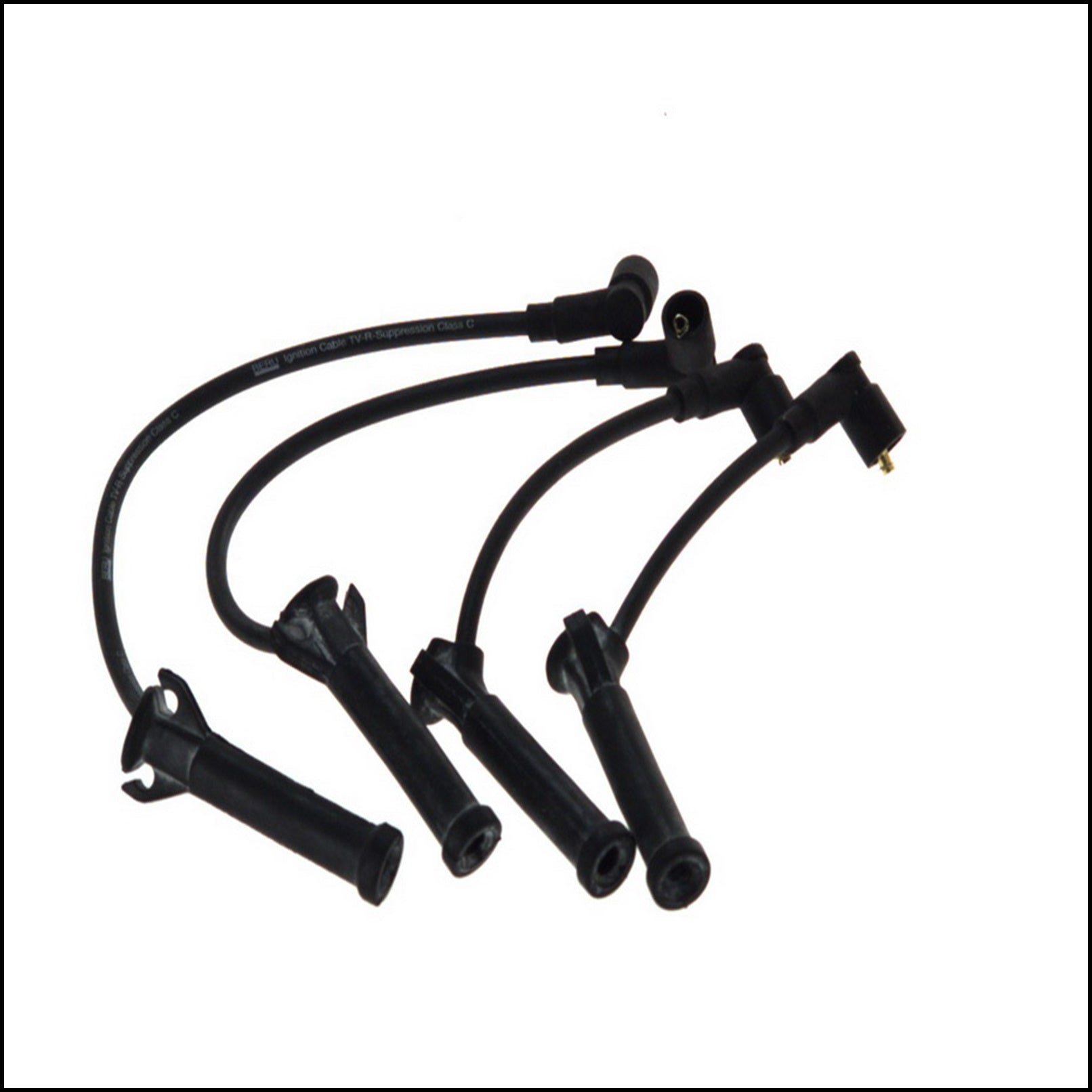 Kit 4 Cavi Candele Accensione Per Ford Tourneo dal 2002> BIBA-RICAMBI