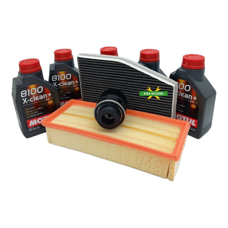 Kit Tagliando Compatibile Per VW Scirocco III (137) 1.4 TSI 118KW-160CV BIBA-RICAMBI