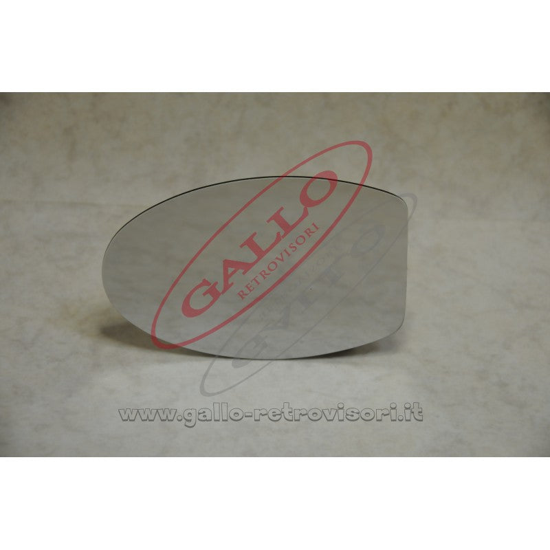 Vetro Specchietto Esterno Lato DX Compatibile Con Microcar M.GO BIBA-RICAMBI