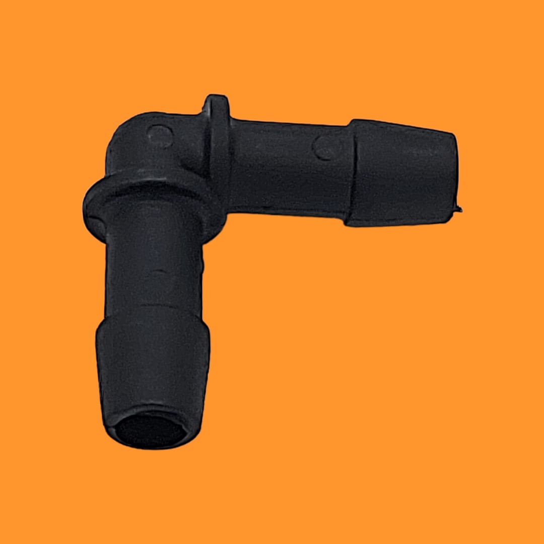 Connettore Forma L Per Tubi Acqua Diametro Ø 10 art.101911 BIBA-RICAMBI