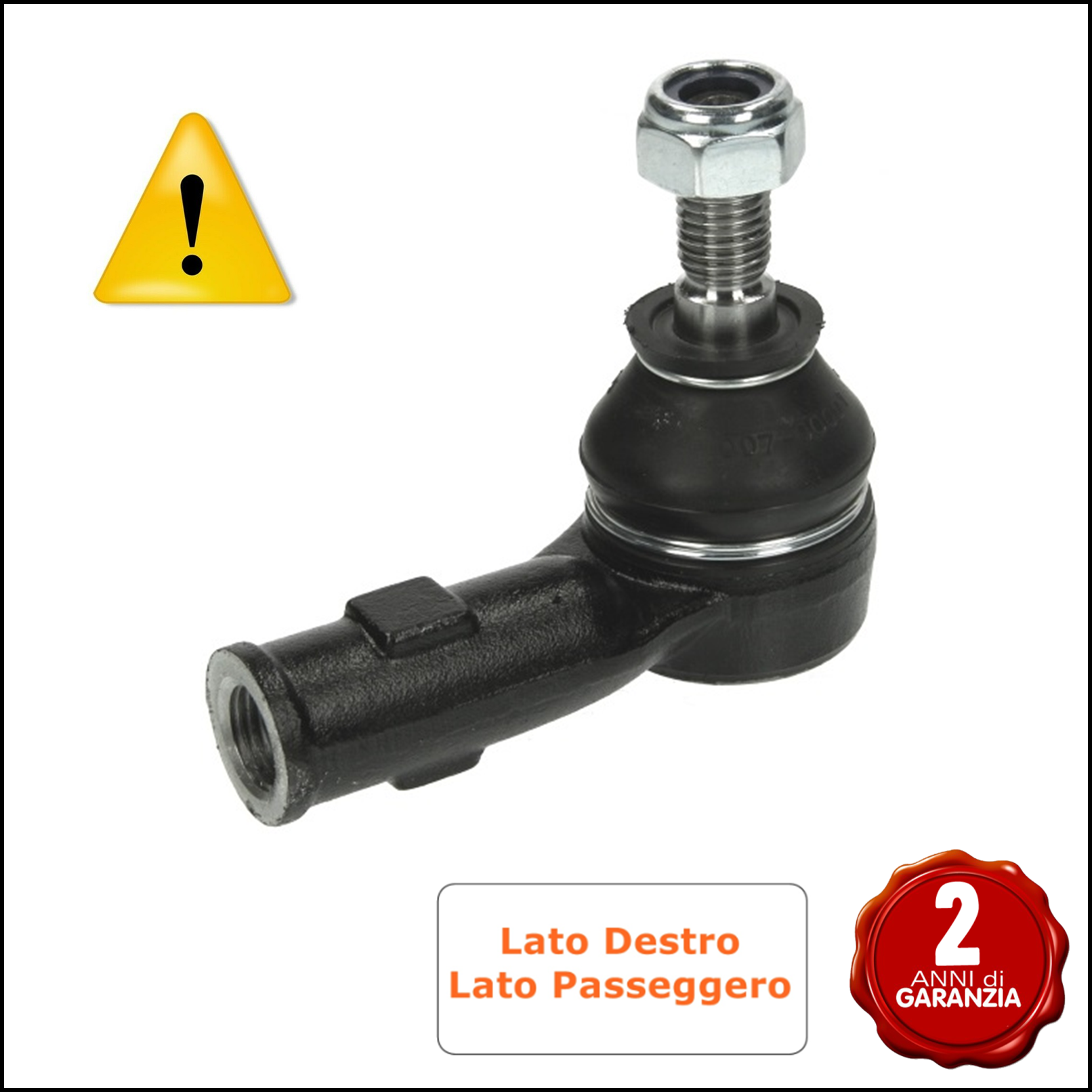 Testina Scatola Sterzo DX-Passeggero BIBA-RICAMBI