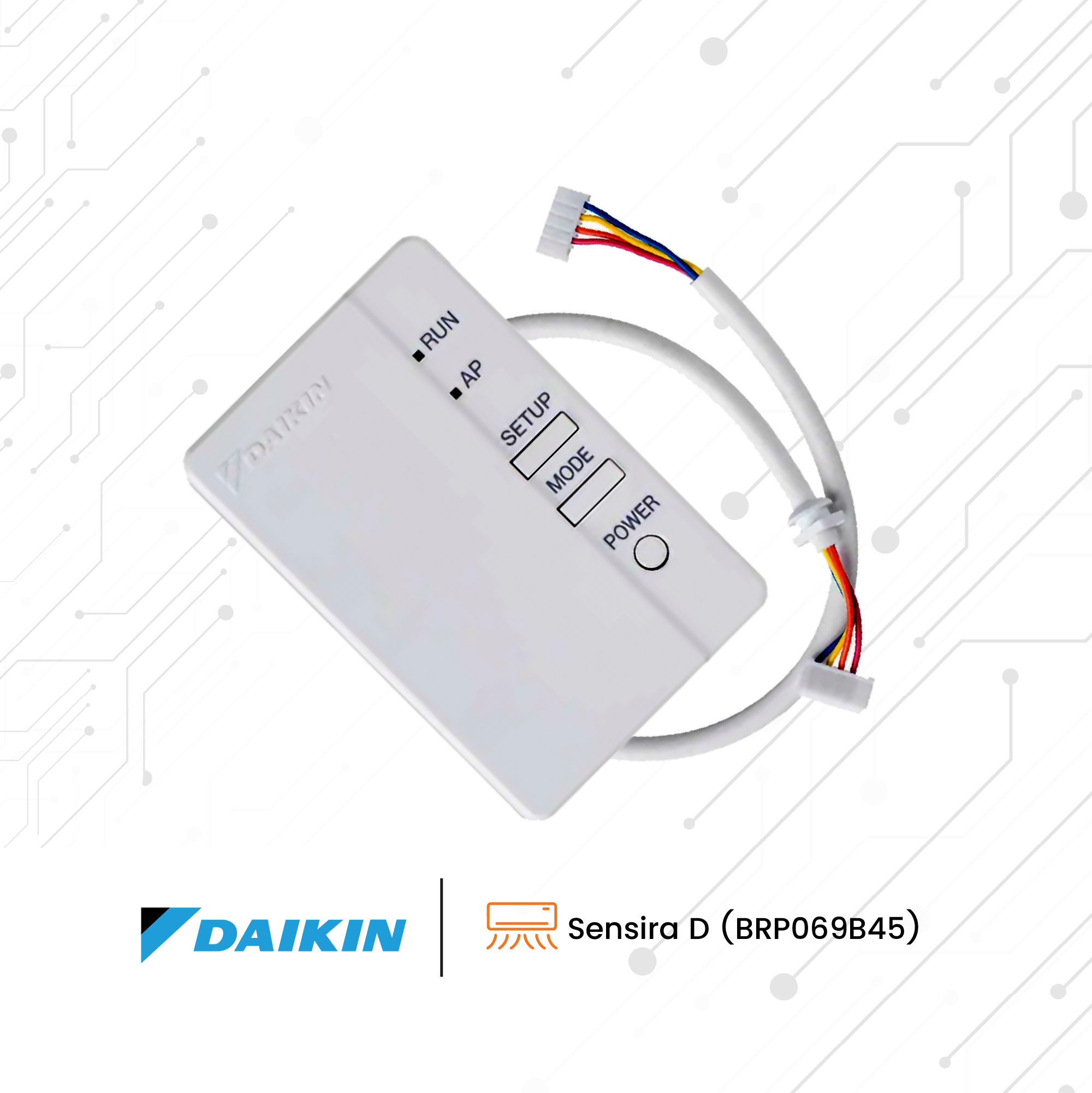 Modulo WiFi Daikin Per Climatizzatore Sensira D, Siesta e Gsi Low (BRP069B45)