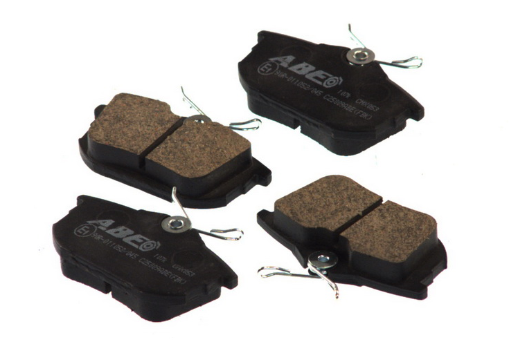 Kit 4 Pastiglie Freno Posteriori Compatibile Per Mitsubishi Carisma (DA) dal 1995-2006 BIBA-RICAMBI