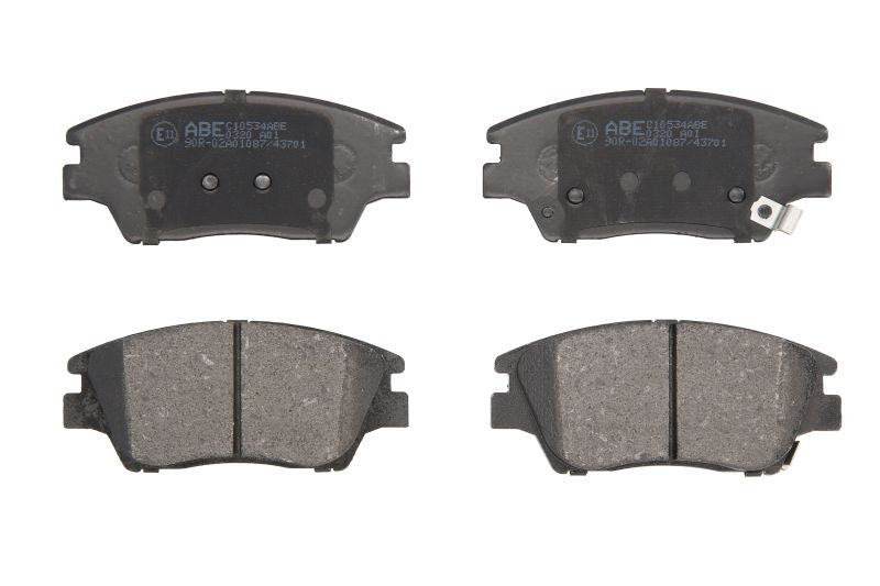 Kit 4 Pastiglie Freno Anteriori Compatibile Per Ssangyong XLV dal 2016> BIBA-RICAMBI