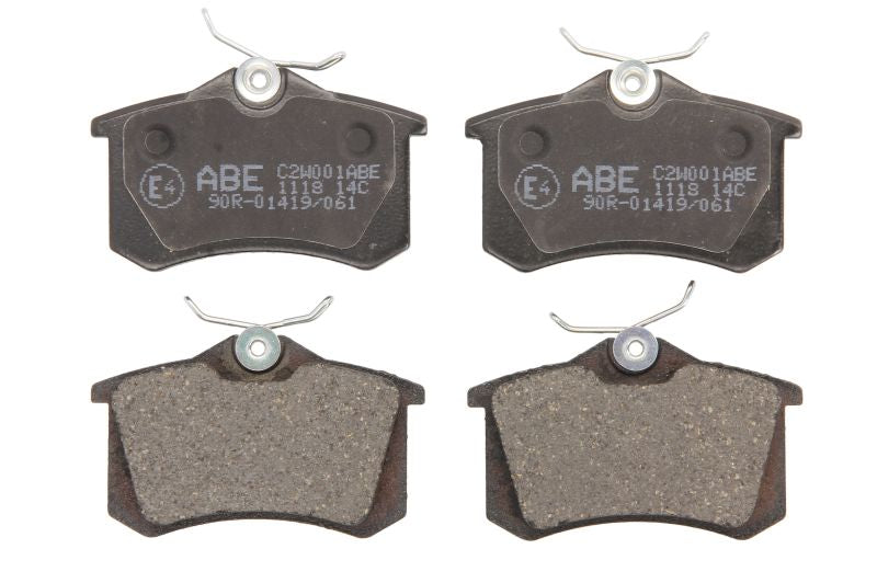 Kit 4 Pastiglie Freno Posteriori Compatibile Per Seat Leon (5F1) dal 2012> BIBA-RICAMBI