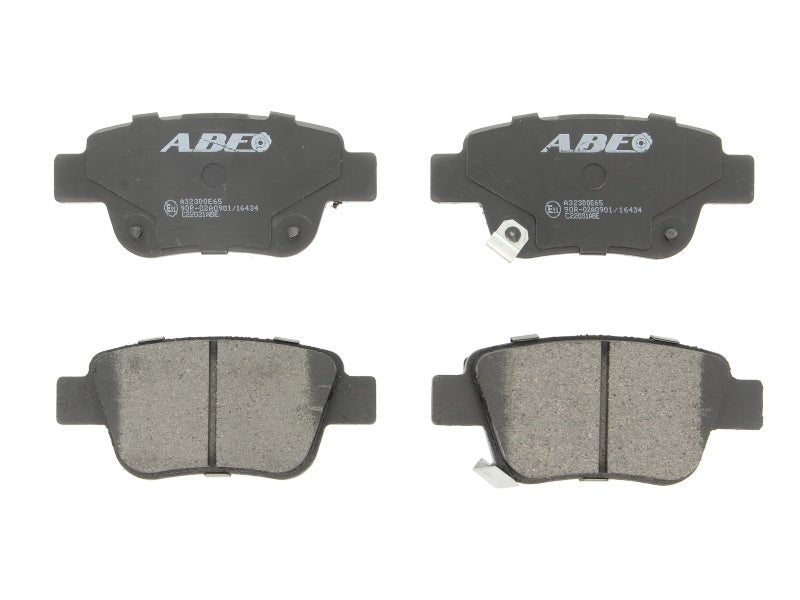 Kit 4 Pastiglie Freno Posteriori Compatibile Per Toyota Previa (ACR5) dal 2006> BIBA-RICAMBI