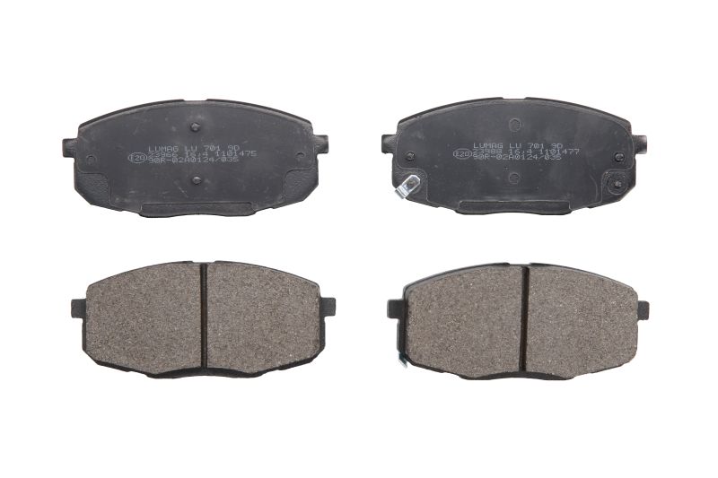 Kit 4 Pastiglie Freno Anteriori Compatibile Per Hyundai ix35 (LM) dal 2010> BIBA-RICAMBI