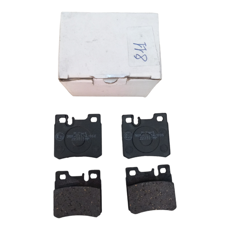 Pastiglie Freno Compatibili Per Ford Escort | Peugeot 405 I | 405 II | Volvo art.1165X BIBA-RICAMBI