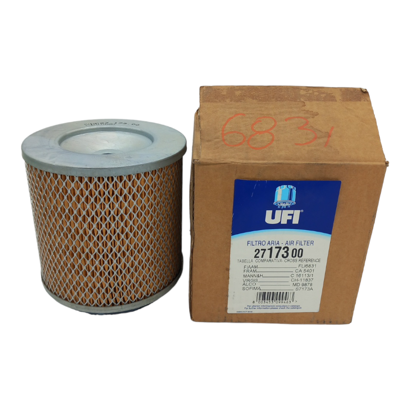 Filtro Aria Motore UFI Codice.2717300 BIBA-RICAMBI
