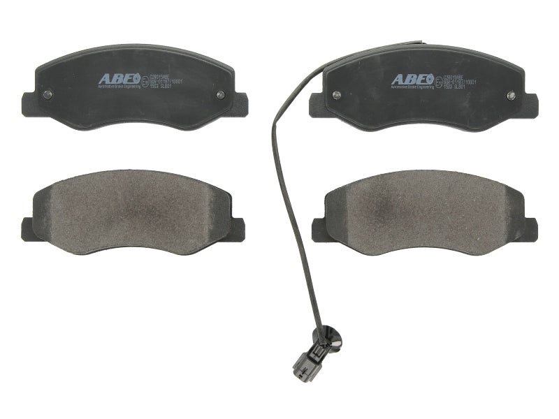Kit 4 Pastiglie Freno Posteriori Compatibile Per Nissan NV400 Dal 2014> BIBA-RICAMBI