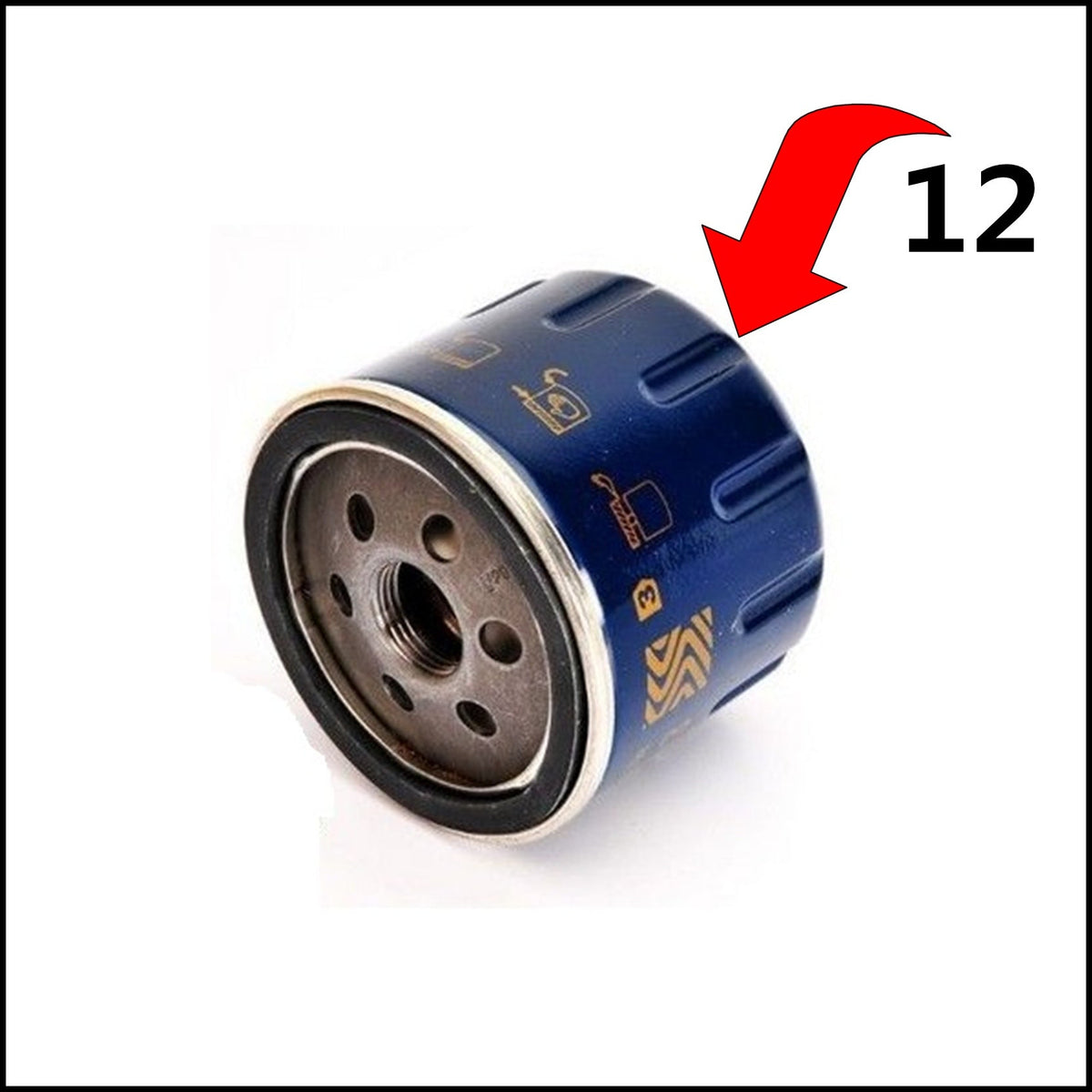 Chiave A Tazza BETA Chiave Per Filtro Olio Impianto Purflux Per Renault Dacia Nissan Mercedes Smart Suzuki BIBA-RICAMBI