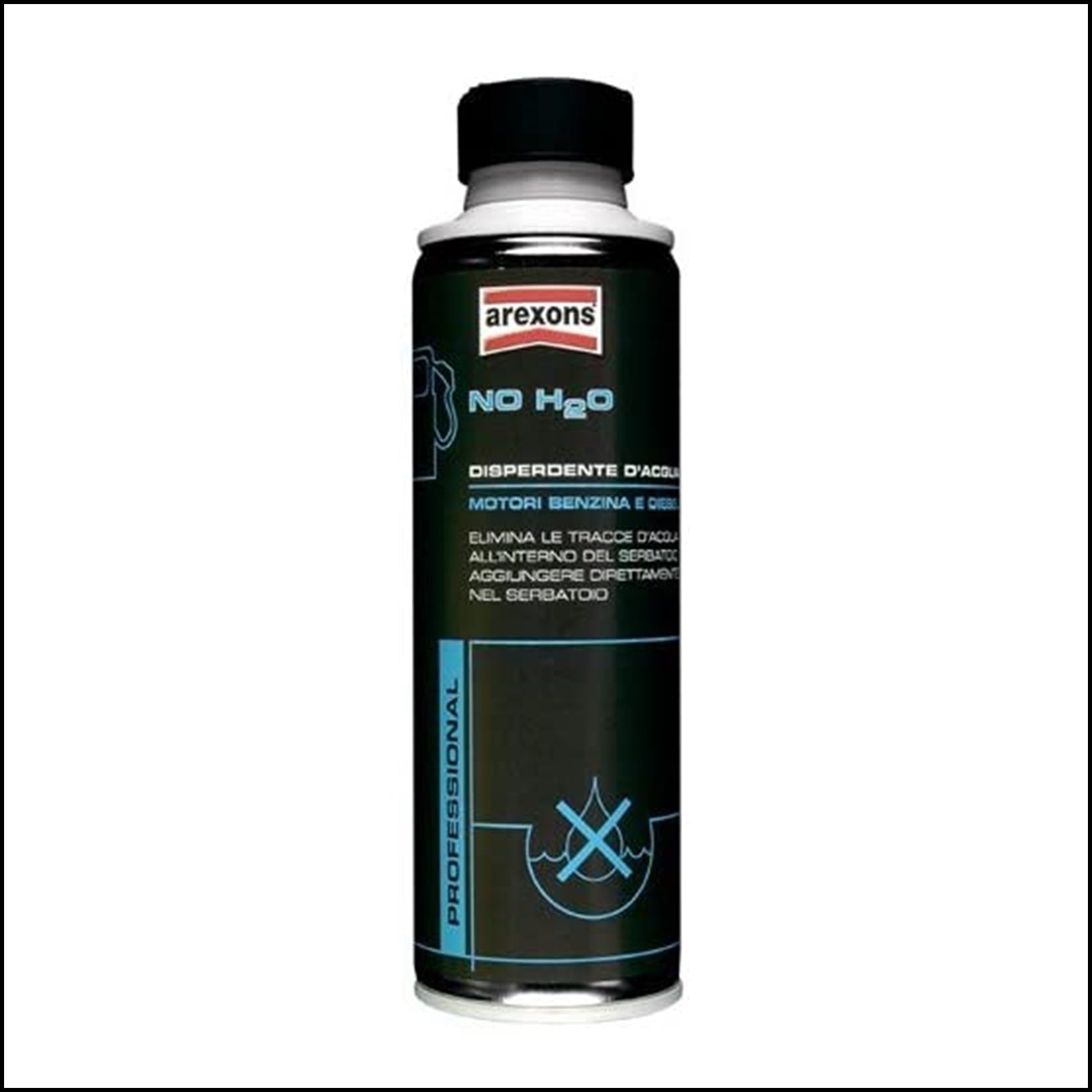 NO H2O DISPERDENTE ACQUA AREXONS 500ml BENZINA E DIESEL BIBA-RICAMBI