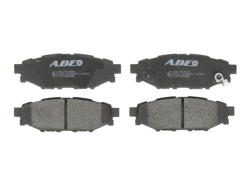 Kit 4 Pastiglie Freno Posteriori Compatibile Per Subaru Outback (B) dal 2003> BIBA-RICAMBI