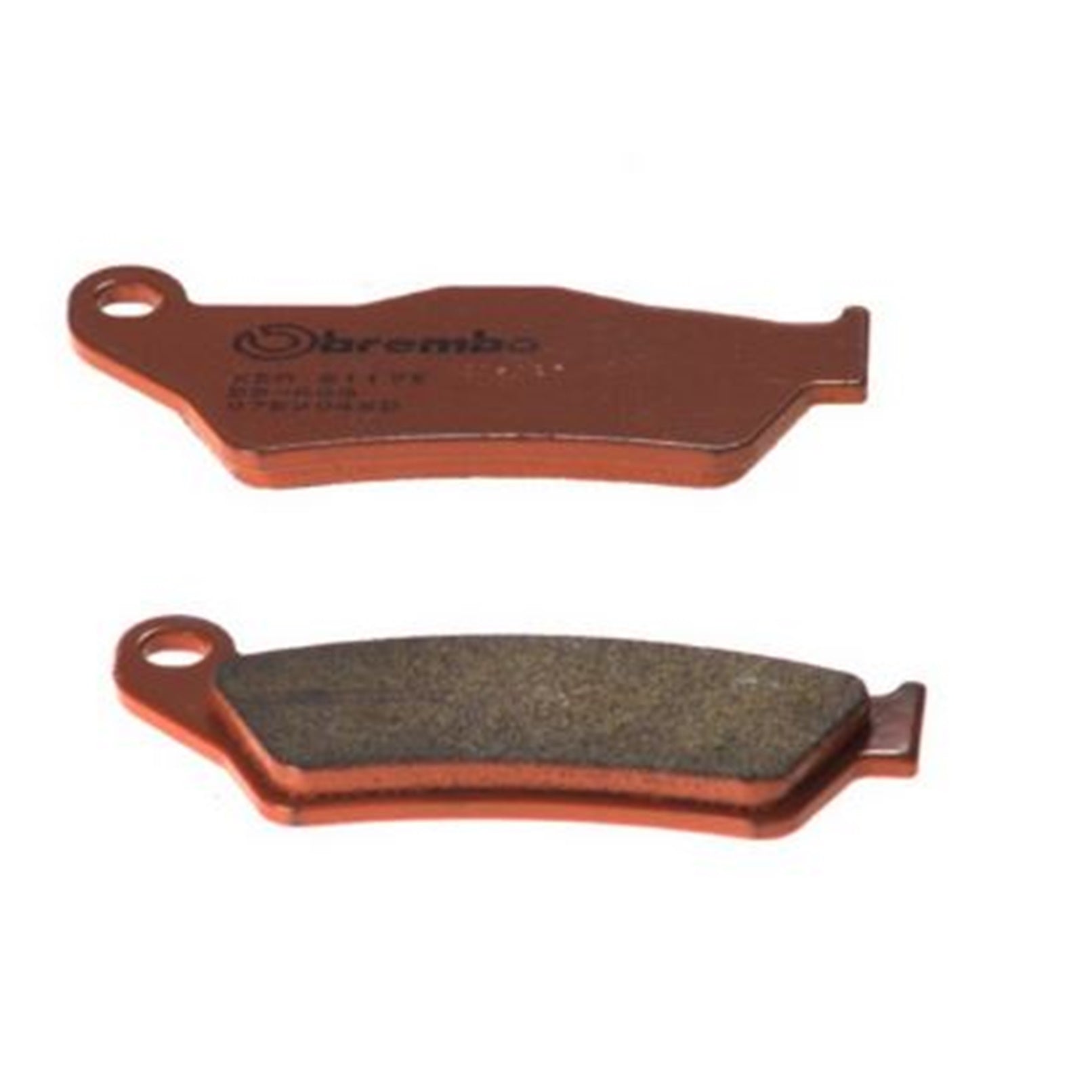 Kit 2 Pastiglie Freno Moto Anteriori | Posteriori Brembo art.07BB04SD BIBA-RICAMBI