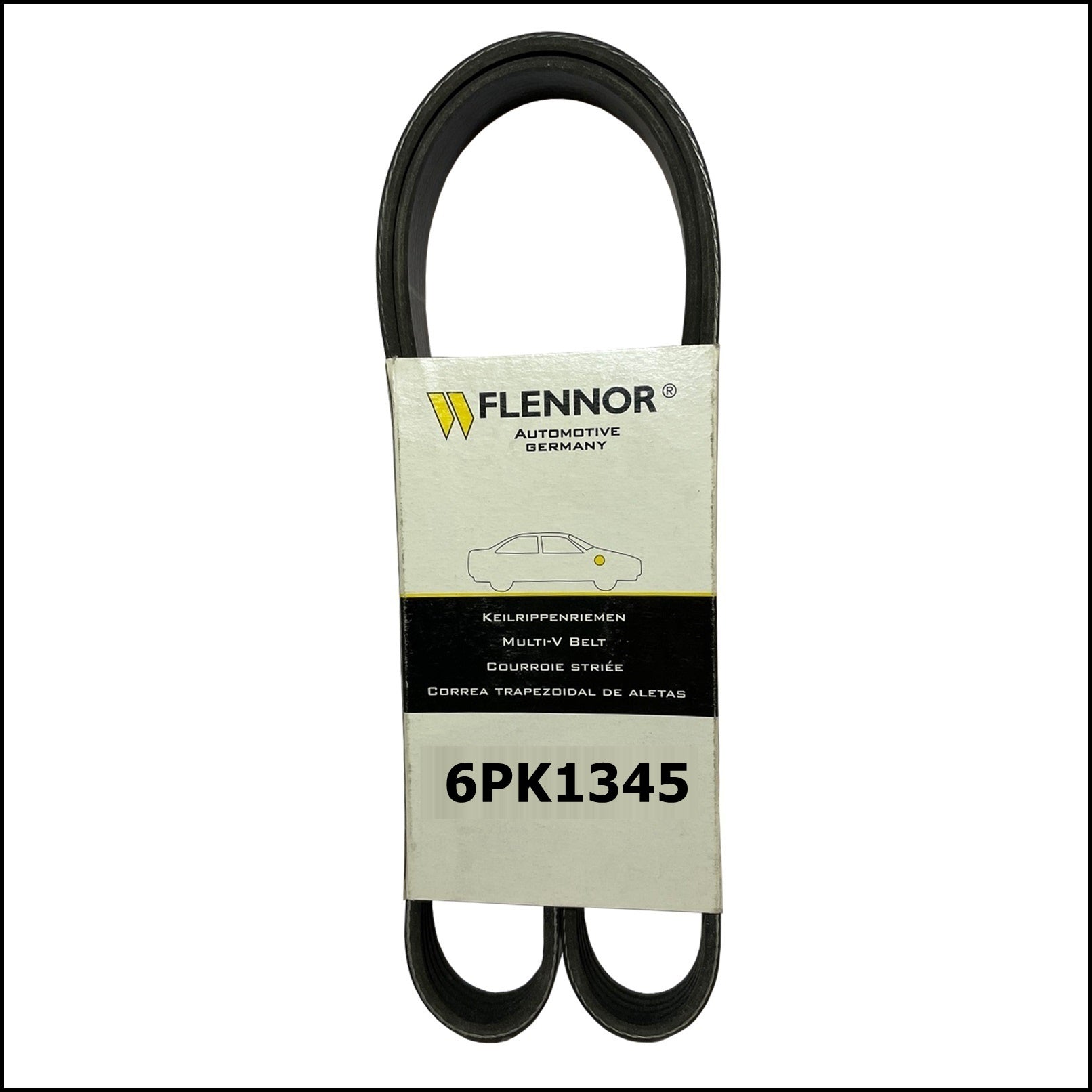 D. Cinghia Servizi Poly-V 6PK1345 (lunghezza 1345) BIBA-RICAMBI