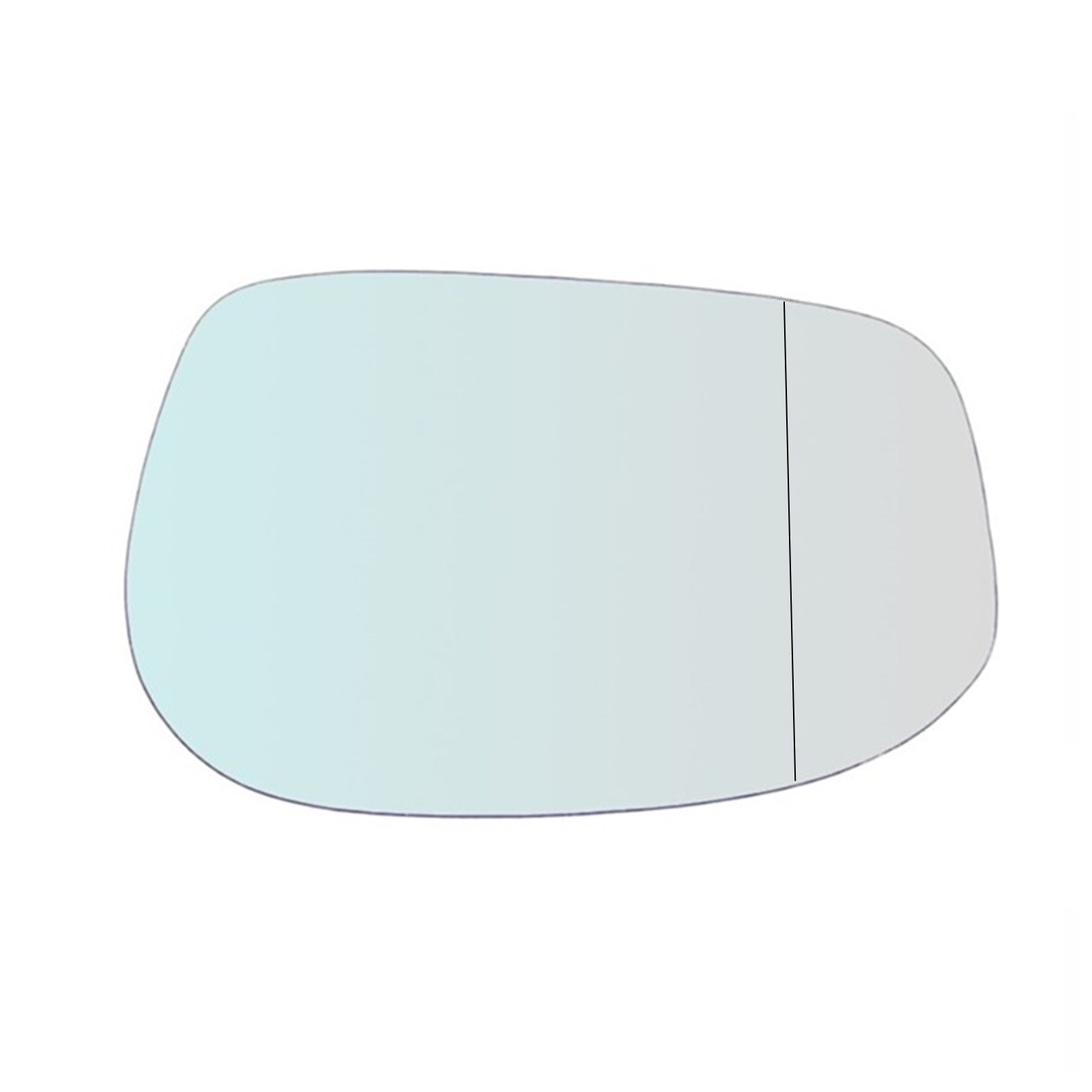 Vetro Specchio Asferico Lato DX-Passeggero Per Honda Jazz III (GE) dal 2007>