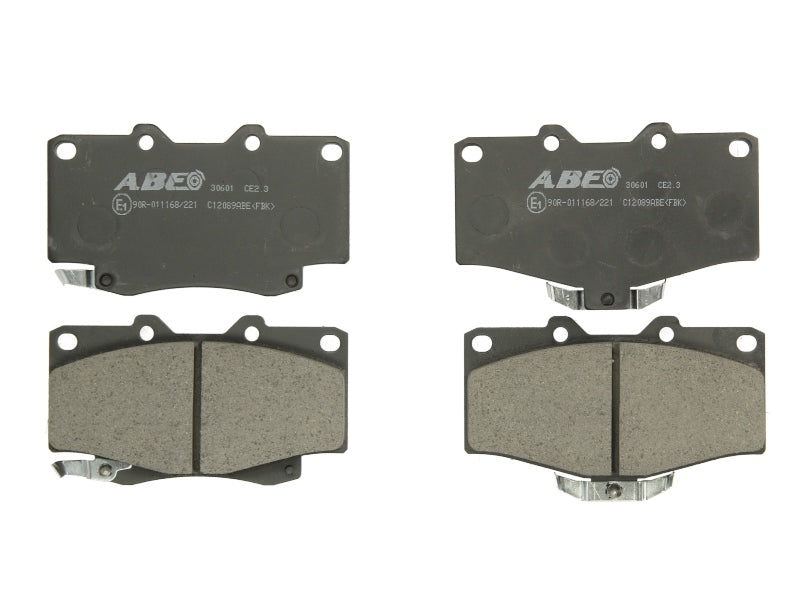 Kit 4 Pastiglie Freno Anteriori Compatibile Per Toyota 4 Runner II (N1) dal 1990-1995 BIBA-RICAMBI