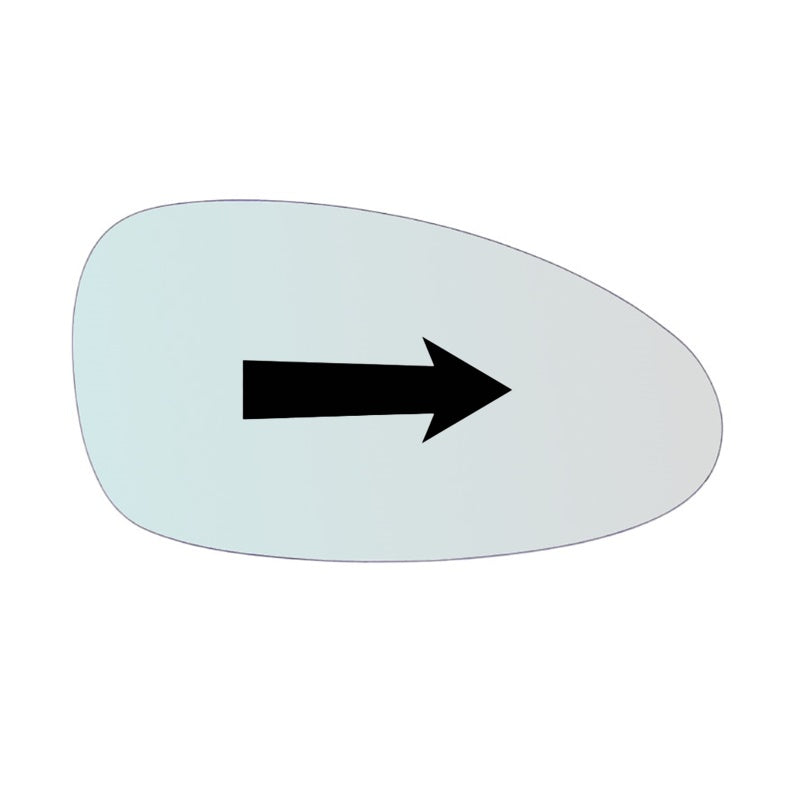 Vetro Specchio Retrovisore Lato DX-Passeggero Per PORSCHE Carrera 993/911